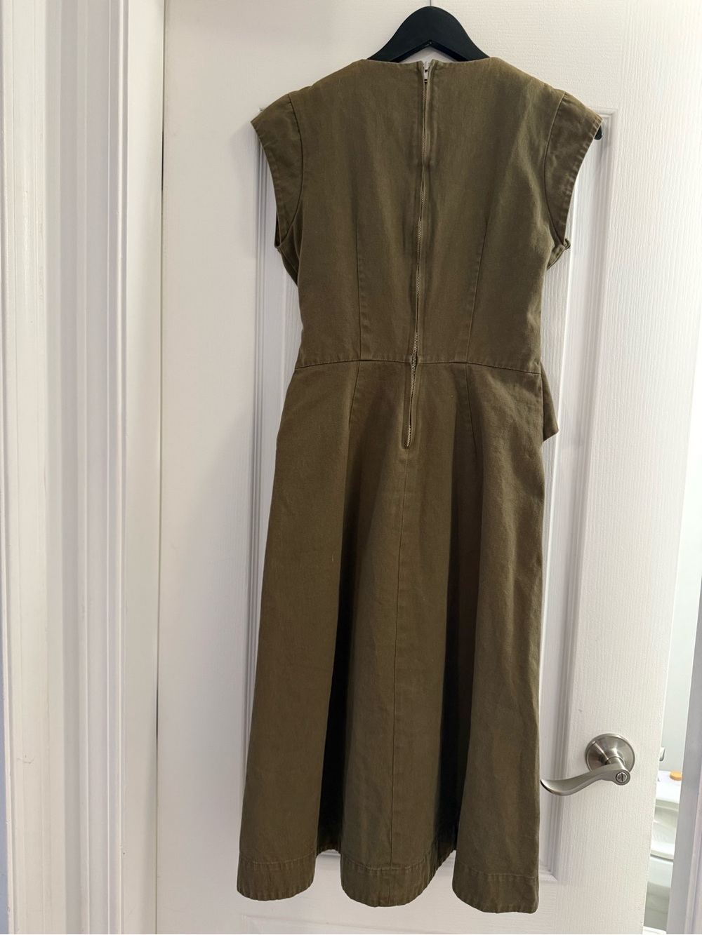 SEA New York Olive Tie-Waist Midi Dress - Women - Picture 4 of 4